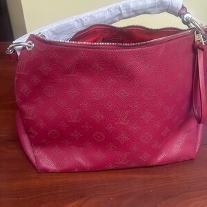 Designer inspired red purse